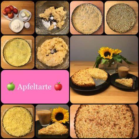 Vergleich: Diät-Apfelkuchen, Low-Carb-Apfelkuchen, Apfeltarte, Apple Crumble