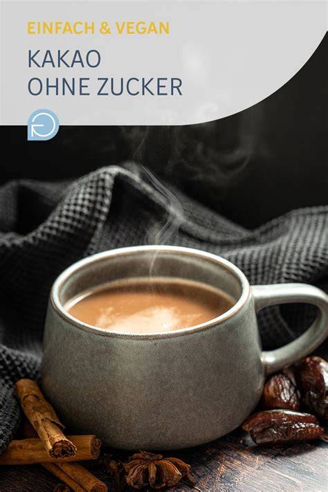 Vergleich: Kakao mit Zucker vs. reiner Kakao