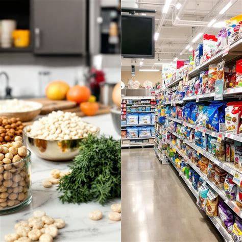 Vergleich: Selbstgemachte vs. gekaufte Marzipankugeln