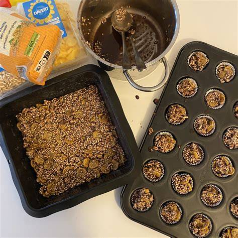 Vergleich: Zuckerfreie Crossies vs. gekaufte Cerealien (Zutaten, Verarbeitung)