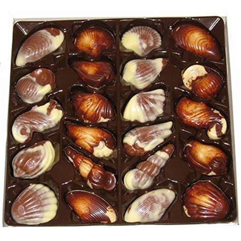 Vergleich: französische, belgische und amerikanische Pralinen