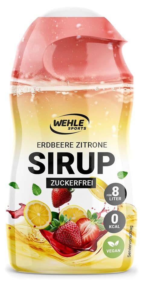 Vergleich: klassische Limonade vs. zuckerfreier Sirup