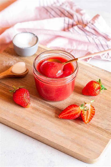 Vergleich: stückige vs. pürierte Erdbeermarmelade