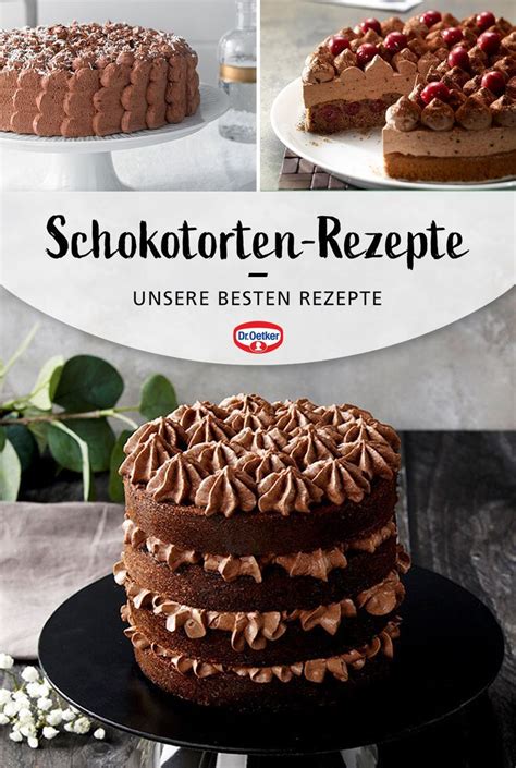 Vergleich: verschiedene Sahne- und Schokoladentorten