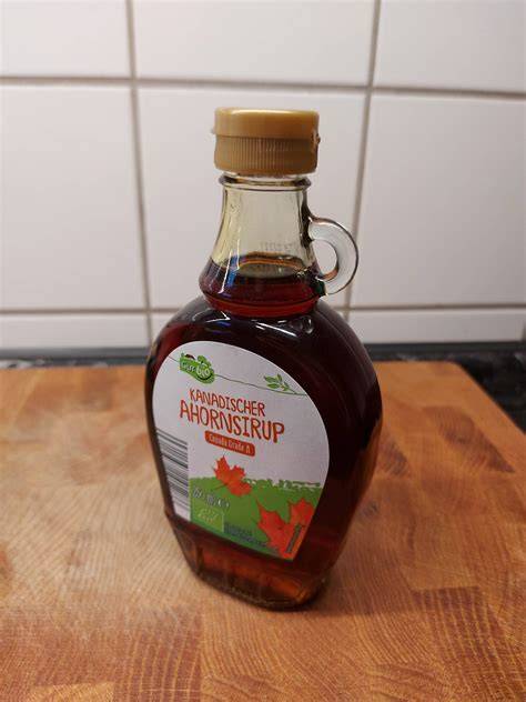 Vergleich Ahornsirup mit anderen Süßungsmitteln