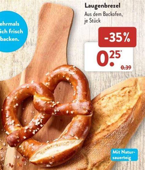 Vergleich Laugenbrezel, Baguette, Cracker, Chips - Infografik