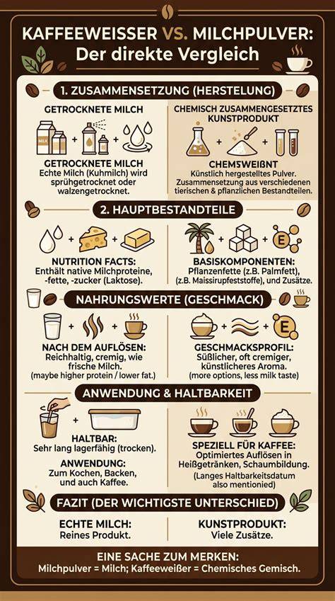 Vergleich Milchpulver vs. frische Milch in der Schokoladenherstellung