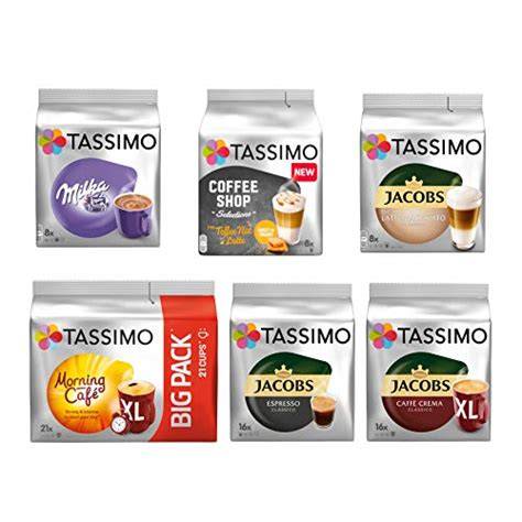 Vergleich Tassimo weiße Schokoladen-Kapseln mit anderen Marken