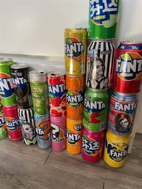 Vergleich Würfelzucker Fanta und Sprite verschiedene Länder