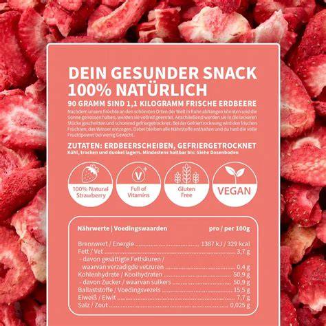 Vergleich Zuckergehalt zwischen Granatapfel und anderen Früchten