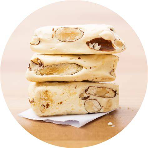 Vergleich der Zutaten und Herstellungsprozesse von weißem und dunklem Nougat