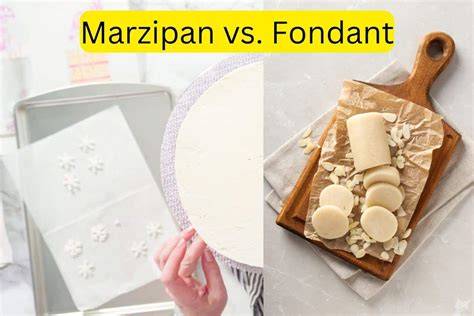 Vergleich der essbaren Fotountergründe: Marzipan, Fondant, Esspapier