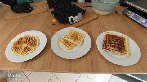 Vergleich verschiedener Backpulver-Arten bei Waffeln