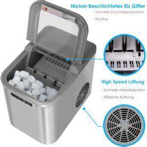 Vergleich verschiedener Bauformen von Eiswürfelmaschinen
