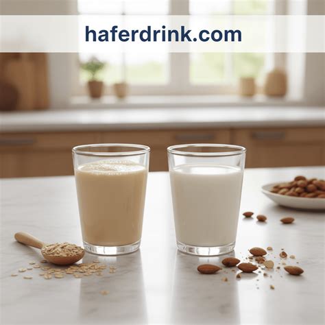Vergleich verschiedener Haferdrinks nach Zutaten und Preis