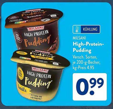 Vergleich verschiedener Marken High Protein Pudding
