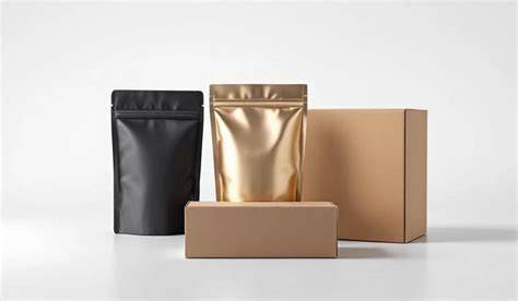 Vergleich verschiedener Pralinenverpackungen (Metall, Karton, Kunststoff, Glas)