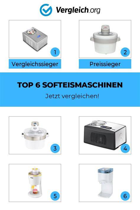 Vergleich von Scherbeneis- und Softeismaschinen