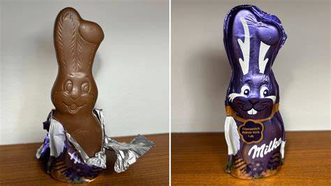 Vergleich von Schoko-Hasen: Lindt, Milka, Favorina, Moser Roth, Rewe