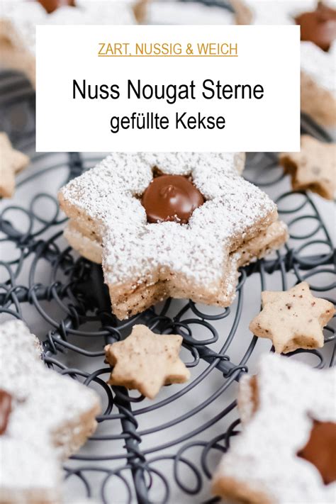 Vergleichende Grafik: Klassische Nougat-Plätzchen, Nougatstangen, Nuss-Nougat-Sterne