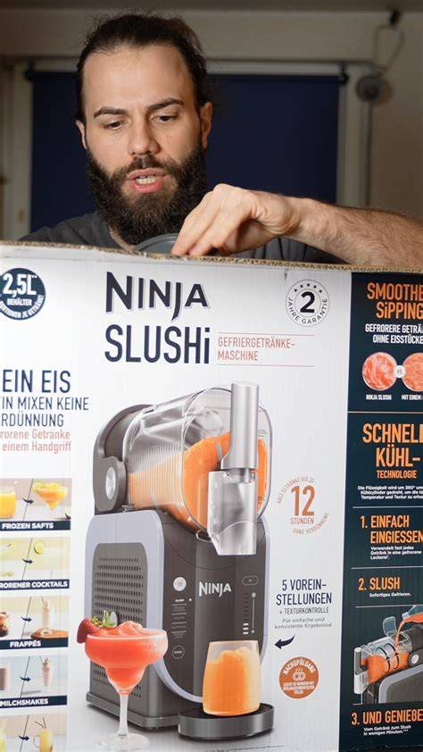 Vergleichsgrafik: Ninja SLUSHi vs. Klamer - Programme, Konsistenz, Geschwindigkeit