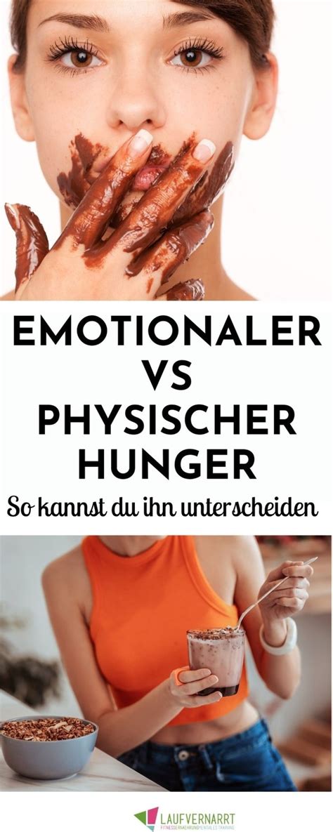 Vergleichstabelle: emotionaler vs. physischer Hunger