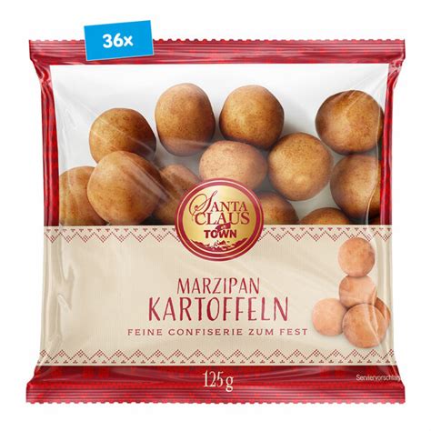 Vergleichstabelle Marzipankartoffeln Marken und Discounter