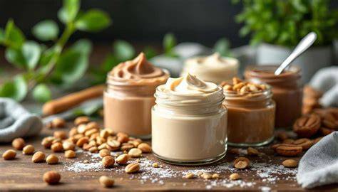Vergleichstabelle Nuss-Nougat-Cremes (Zucker, Fett, Haselnussanteil)