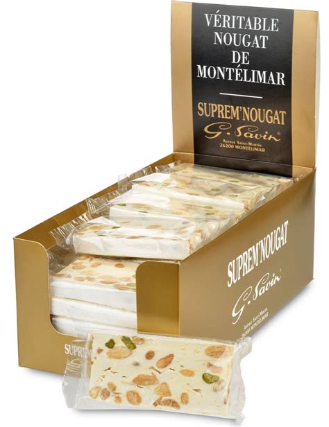 Verkostung von Montélimar Nougat bei lokalen Festen