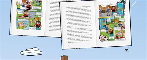 Verläufe des Weihnachtsabends im Buch dargestellt als Comic
