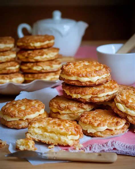 Verpackte Kekse als Portionsgrößen für Gäste