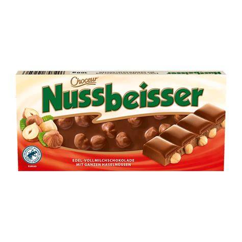 Verpackung Choceur Nussbeisser und Storck-Logo