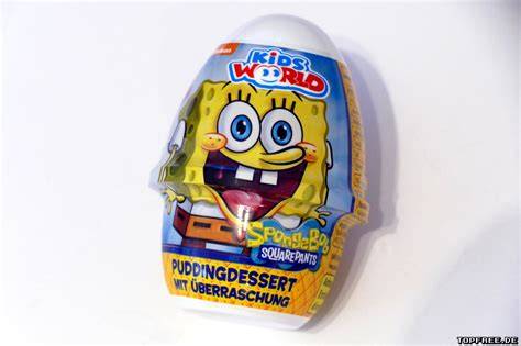 Verpackung Pudding mit Spielzeug Überraschung