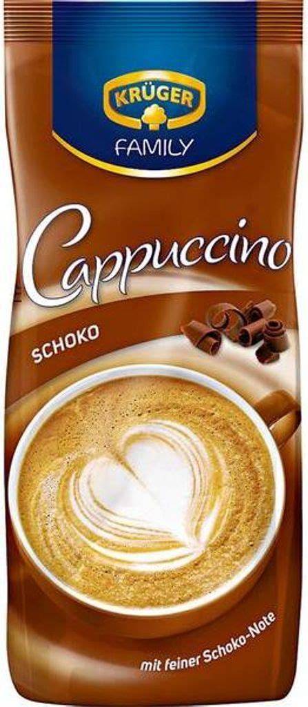 Verpackung Schoko Cappuccino Kaufland