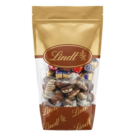 Verpackung der 750g Lindt Schokoladenmischung