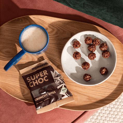 Verpackung und Crunchy Bites