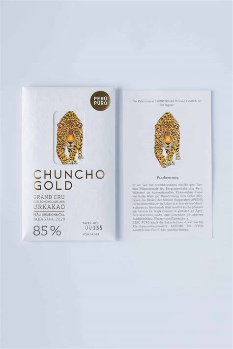 Verpackung und Einzelverpackung von Chuncho Gold