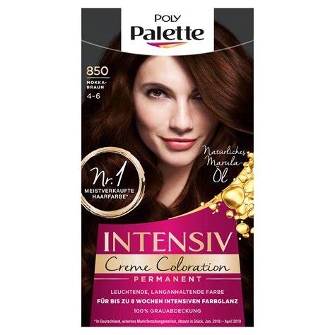 Verpackung und Inhaltsstoffe Poly Palette
