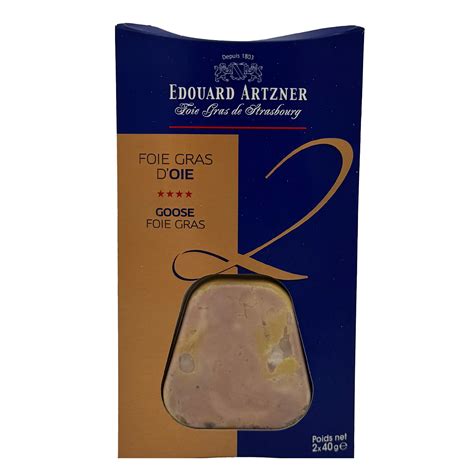 Verpackung und Portionsscheiben der Duo Foie Gras - Gänseleber mit Trüffel