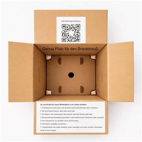 Verpackung und Versand - schockgefrostete Kuchen in sicherer Versandbox