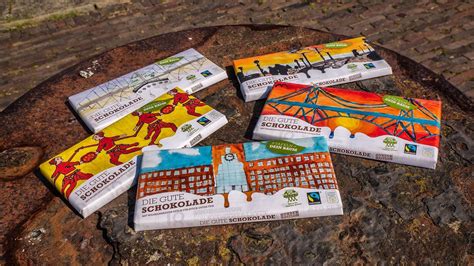 Verpackungsdesign der Guten Schokolade mit Tiermotiven