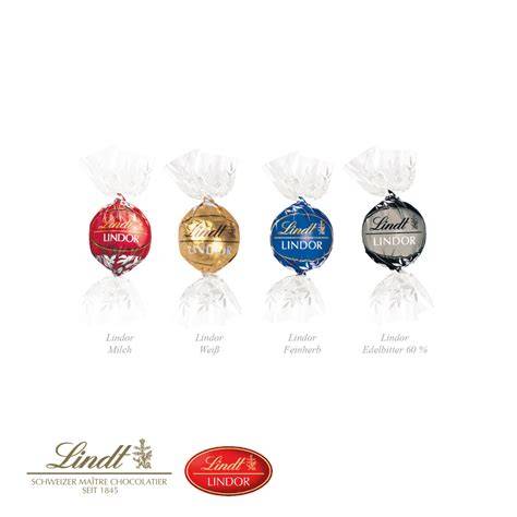 Verpackungsvarianten LINDOR Pralinés