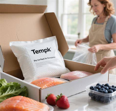 Versand und Temperaturschutz von Lebensmitteln