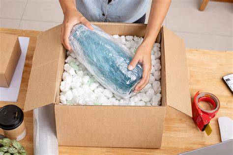 Versandverpackung und Geschmacksproben