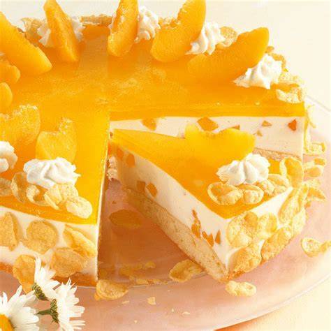 Versatile Vorratsliste: Zutaten für Pfirsich-Torte und Philadelphia-Torte