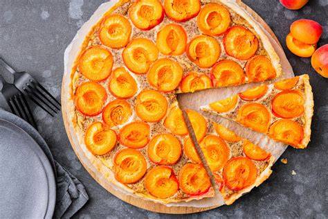 Verschiedene Aprikosenkuchen-Varianten