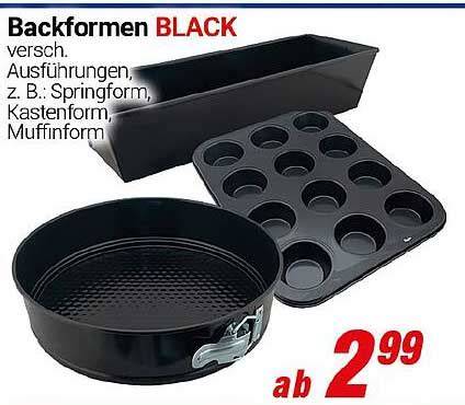 Verschiedene Backformen für Käsekuchen, von Springform bis Muffinform