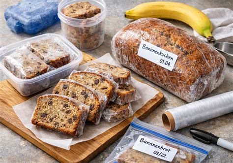Verschiedene Bananenkuchen-Varianten nebeneinander