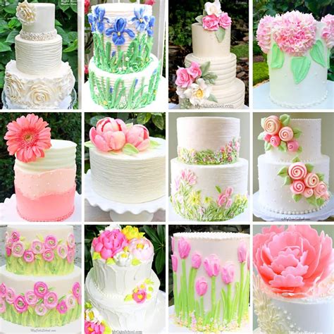 Verschiedene Candy Cake Designs und Dekorationsideen
