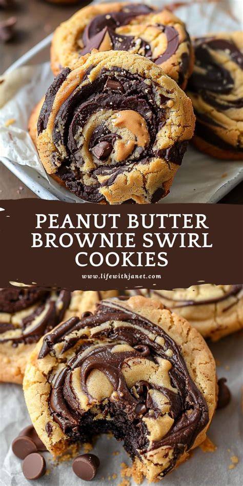 Verschiedene Cookie-Variationen: Brownie Cookies, Cranberry Cookies, Peanut Butter Cookies